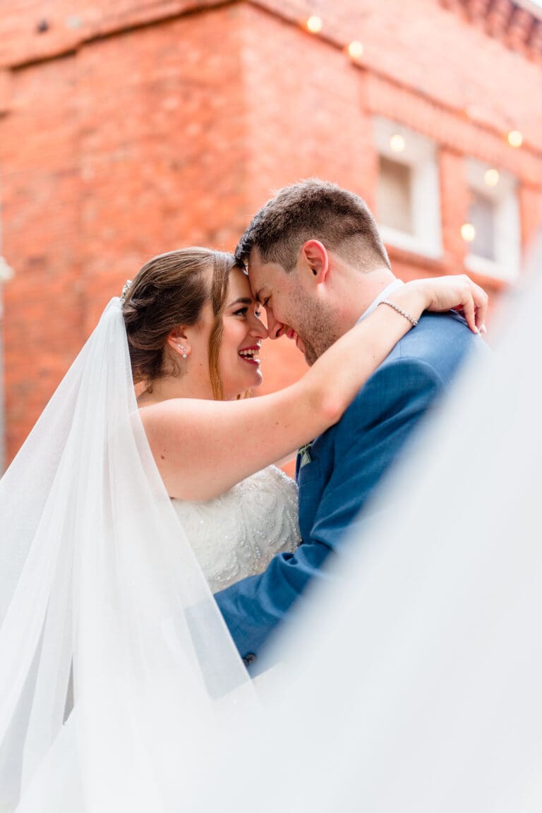 Golden hour portraits at Venue 1902 by Orlando wedding photographer